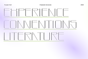 Fluse – Display font, a Sans Serif Font by Viktor Pesotsky | Fonts (Thumbnail 16 of 19)