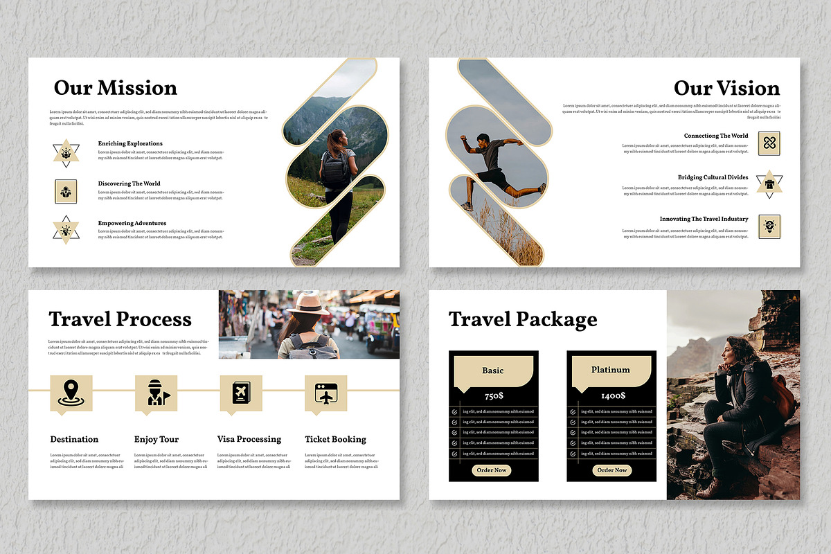 Travel Presentation, a Presentation Template by Mighty-Slide (Photo 5 of 6)