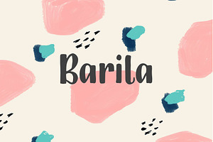 Barila Multilingual Font