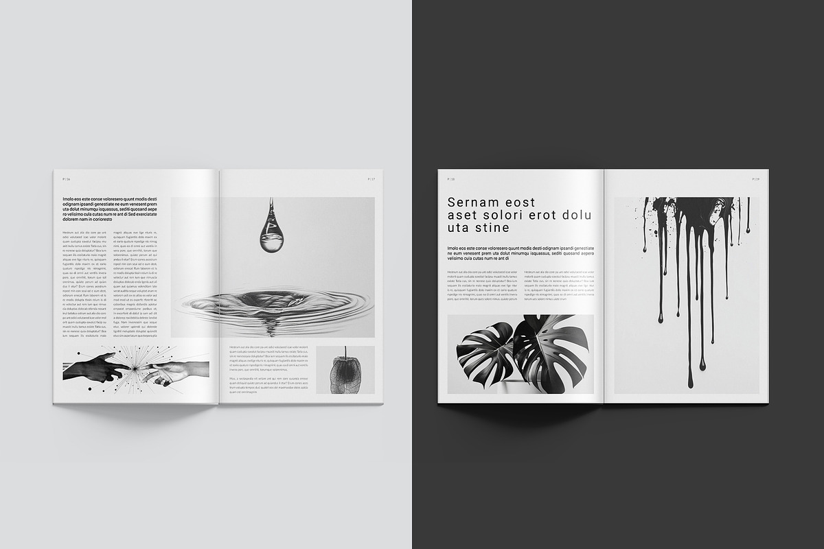 Book Title Layout Design Template, a Brochure Template by StyleArt (Photo 9 of 21)