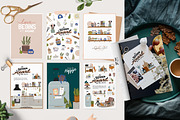 Scandi home: Kitchen Interior, decor, an Object Graphic by Ruslana Lubenets (Thumbnail 7 of 11)