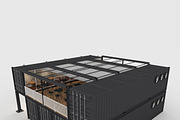 3D Model Container Cafe 14, an Architecture 3D Model by SR 3D Visual (Thumbnail 9 of 19)