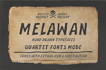 Melawan Typeface