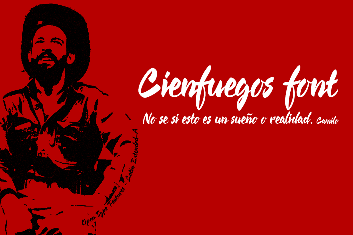 Cienfuegos font preview 4
