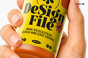 Sauce Bottle Mockup Set, a Packaging Mockup by Renderteam (Thumbnail 4 of 12)