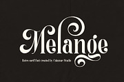 Melange | Retro Serif Font, a Serif Font by Calamar Studio (Thumbnail 1 of 18)