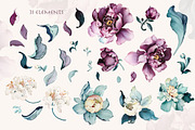 PEONIES seamless pattern, a Pattern Graphic by Lisima (Thumbnail 9 of 16)