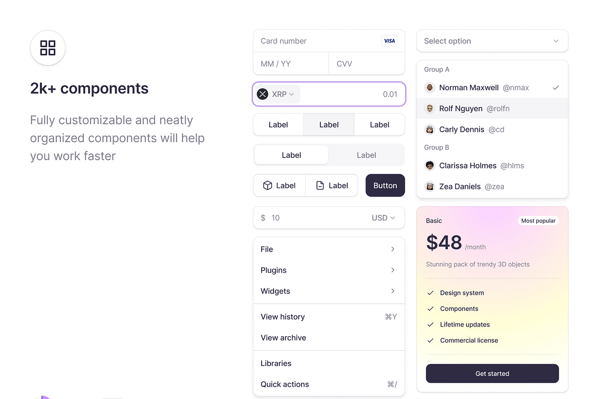 Blank 1.0, an UI Kit Template by Craftwork
