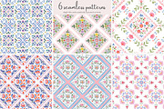 scandinavian folk art patterns, a Pattern Graphic by Patishop Art (Thumbnail 7 of 9)