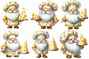 Chef Gnome Clipart, an Illustration by Libby Wishes (Thumbnail 3 of 9)