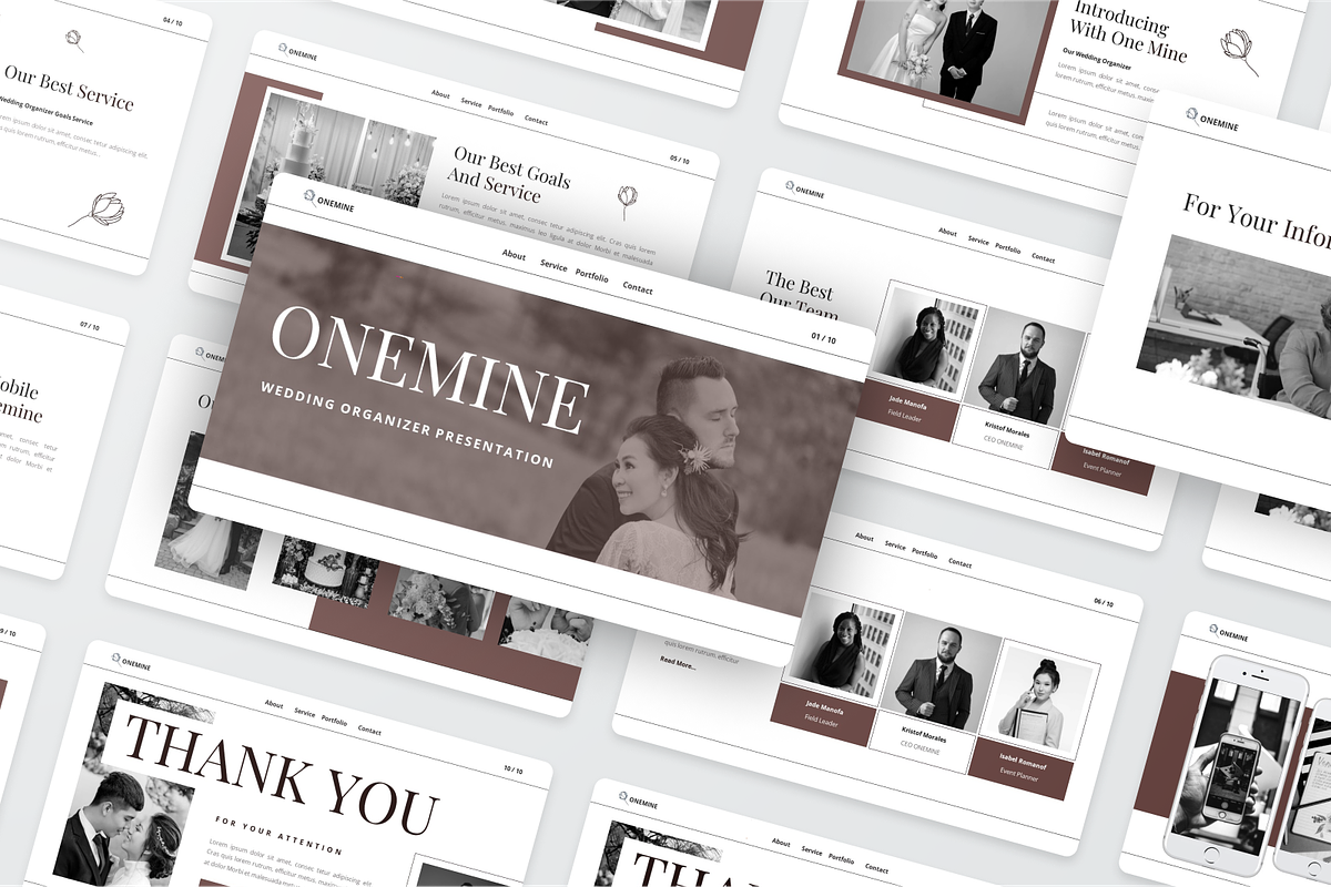 Wedding Organizer Google Slide, a Presentation Template by SquidPixey (Photo 6 of 6)