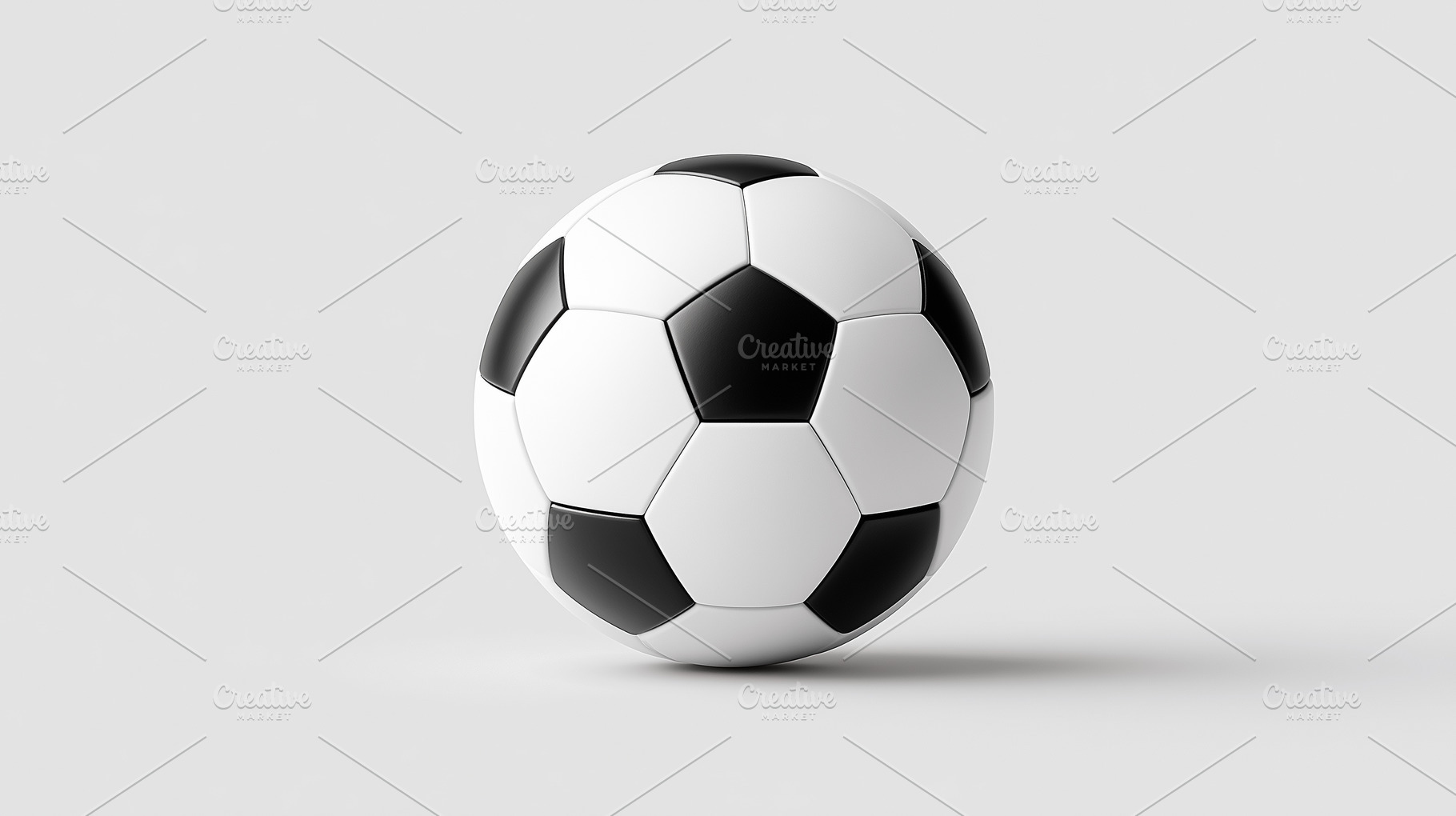 Football ball on white background, a Sports & Recreation Photo by MistyDay