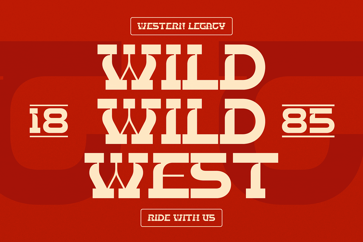 Bebop Rodeo | Western Slab Serif, a Slab Serif Font by gracetype_studio (Photo 2 of 12)