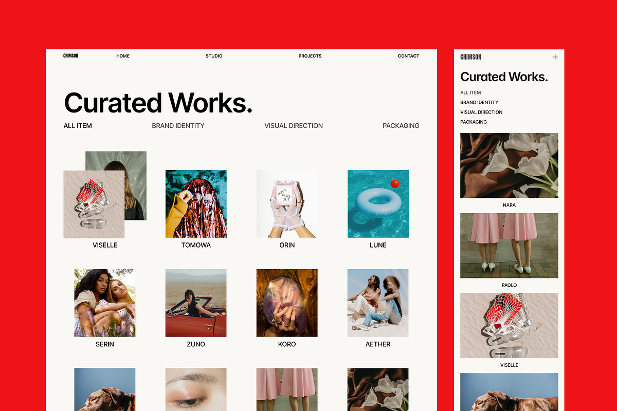 Agency & Studio Framer Template, an UI Kit Template by Rozepaars Design (Photo 3 of 4)