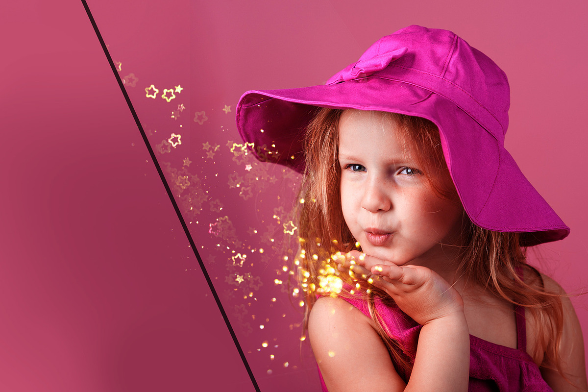 29 Blowing Glitter Photo Overlays, an Action Add-On by PhotoEffects.Store (Photo 3 of 6)
