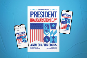 Inauguration Flyer Set, a Flyer Template by The Good Store