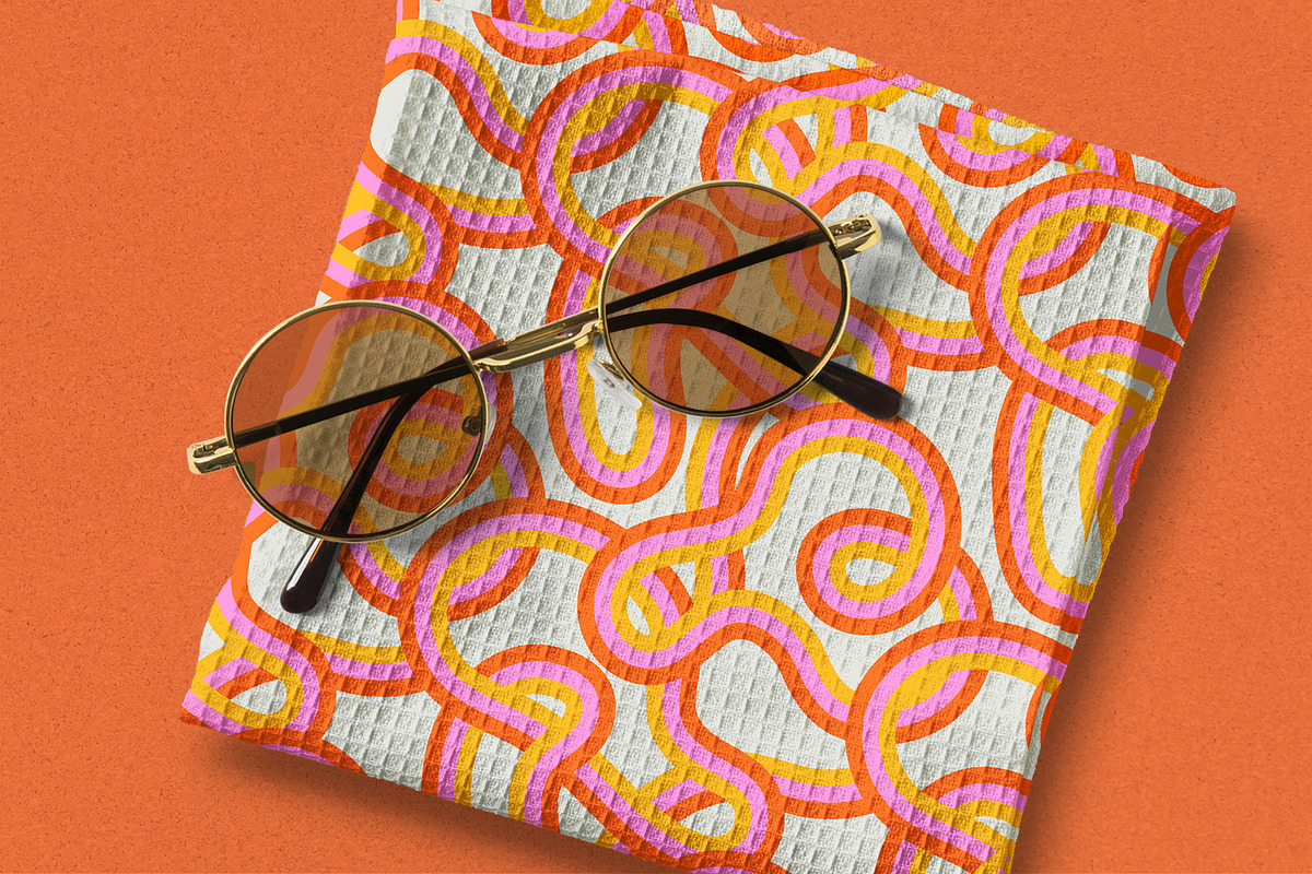 Retro Pattern Set, a Pattern Graphic by Dedraw Studio (Photo 9 of 13)