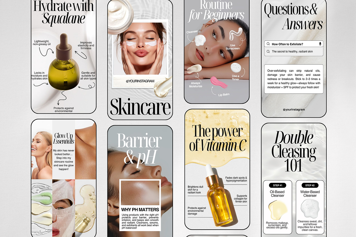 Esthetician Instagram Template preview 3