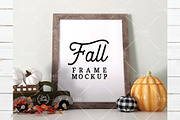Fall Frame Mockup 9, a Household Mockup by CatBoneDesign (Thumbnail 1 of 3)