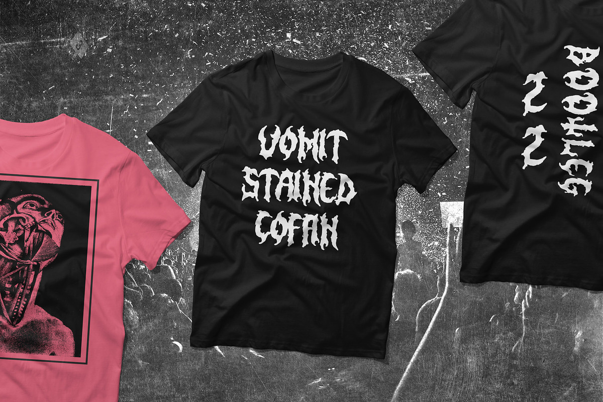 CS Oztende – Black Metal Font, a Blackletter Font by Craft Supply Co. (Photo 7 of 8)