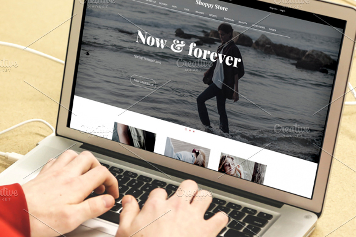Shoppy — Ecommerce Home PSD Template, a Websites & App Template by dmitriythomas (Photo 1 of 5)