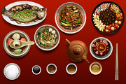 Chinese New Year Dishes Hand drawn, a Food Illustration by DickyJiang Illustrations (Thumbnail 5 of 5)