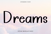 Dreams, a Script Font by InermediaSTUDIO (Thumbnail 1 of 7)