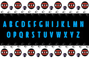 Alien Ghost, a Blackletter Font by Emdaduljs (Thumbnail 2 of 7)