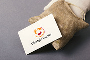 Lifestyle Family People Logo, a Branding & Logo Template by legendshop (Thumbnail 2 of 2)
