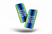 Floating In The Air iPhone 17 Mockup, an iPhone Mockup by smishura (Thumbnail 4 of 4)