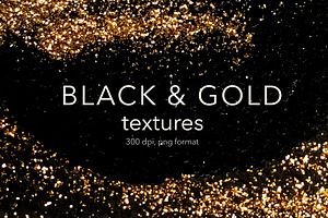 Black & Gold textures