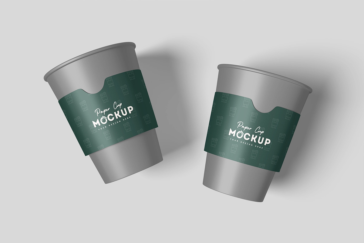 Paper Cup Mockup, a Cups & Container Mockup by Hazzpro_Std (Photo 4 of 5)