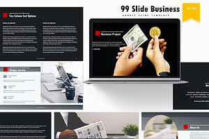 99 Slide Business - GOOGLE SLIDE