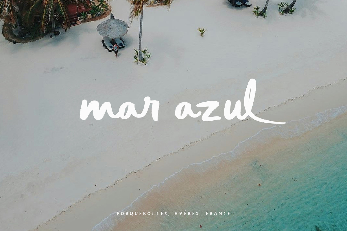 French Font Tour to France, a Handwritten Font by pixelcolours (Photo 7 of 14)