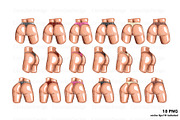 Elegant Female Body Illustrations, a Person Illustration by Serghei Caraulan (Thumbnail 2 of 15)