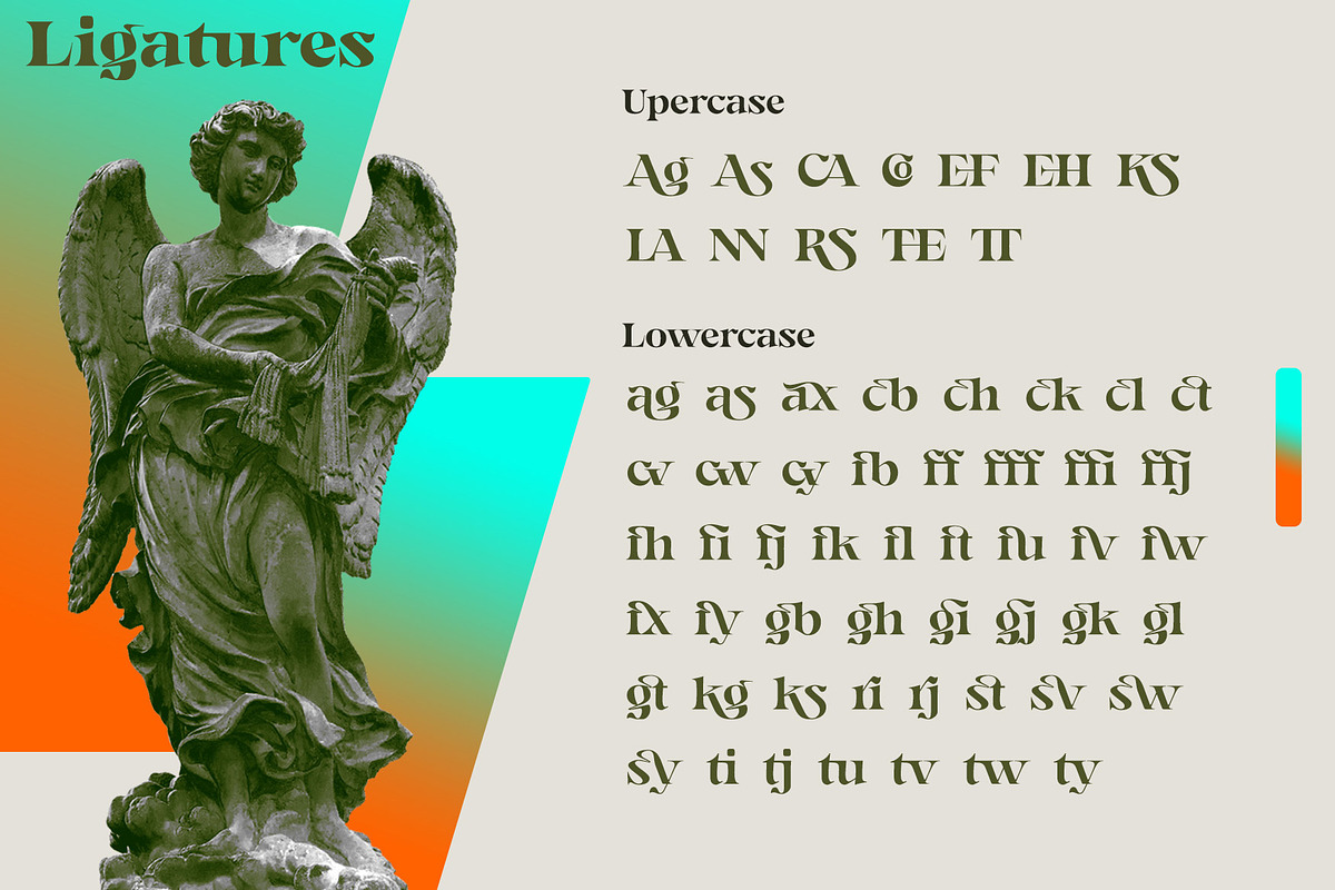 Gegor - Serif Medieval Display Font, a Serif Font by Balibilly Design (Photo 8 of 15)