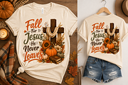 Vintage Autumn Christian Png Bundle, an Object Graphic by Daisy Design (Thumbnail 16 of 17)