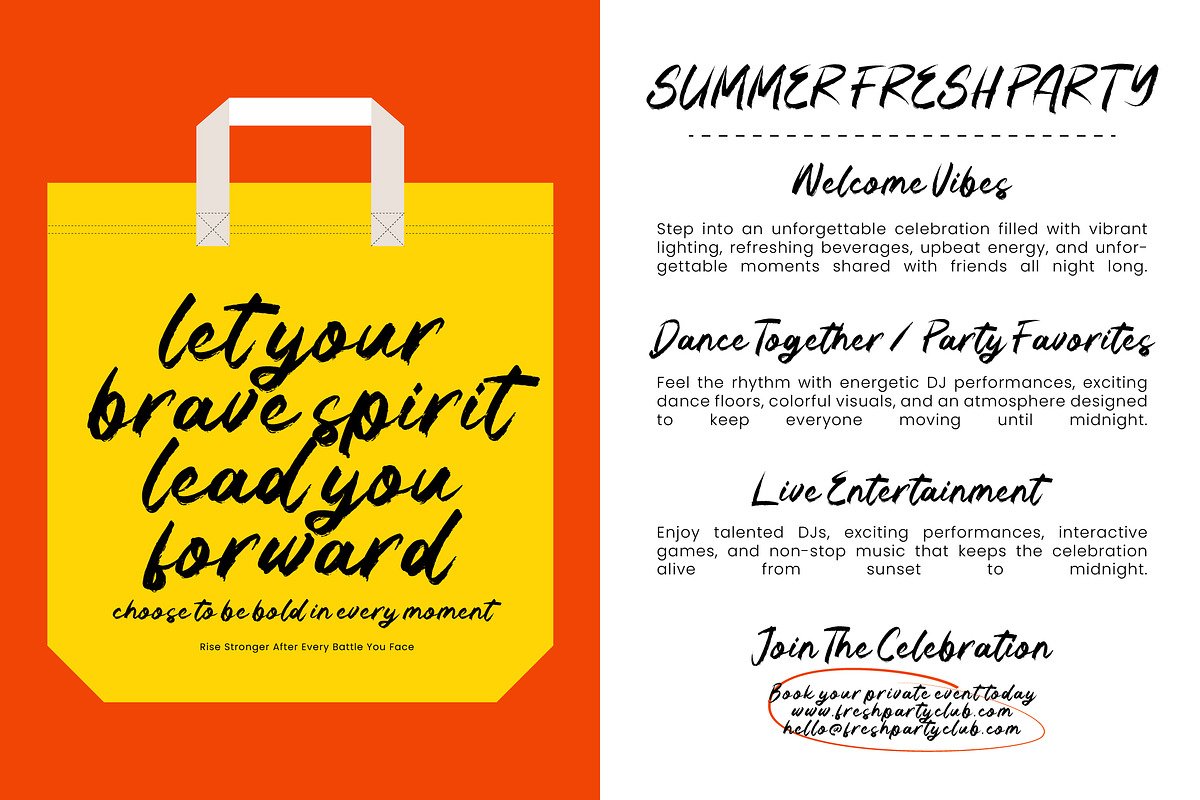 Sound Seekers Rough Brush Script, a Handwritten Font by AmorfaType (Photo 4 of 8)