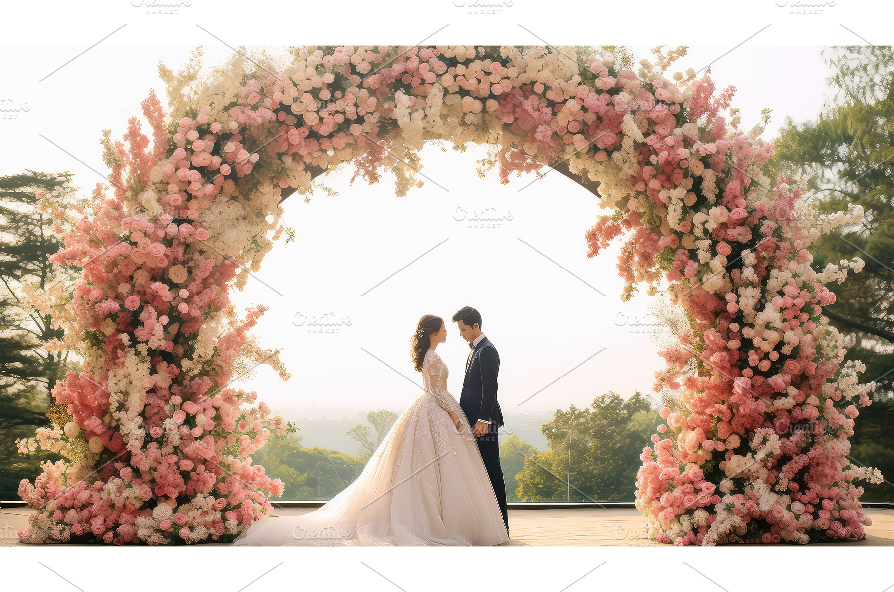 design floral wedding flowers, a Nature Photo by pikepicture