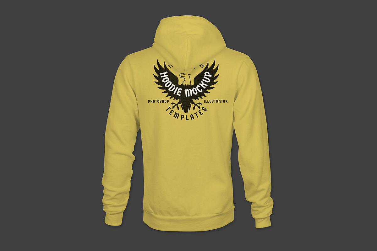 Men's Hoodie Mockup Templates, a Hoody Mockup by TheVectorLab (Photo 13 of 15)