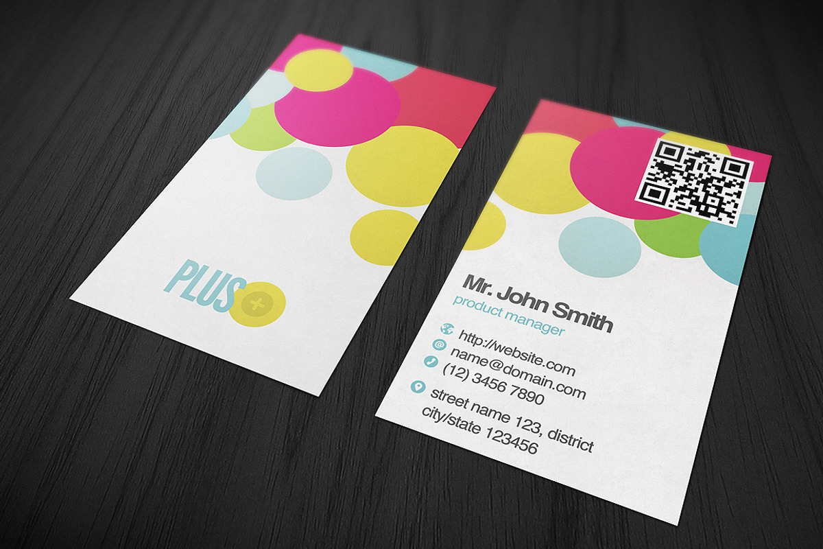 4 Realistic Business Card Mockups, a Print Template by Rafael Oliveira (Photo 5 of 5)