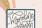 Joyful Procreate Brush Calligraphy, a Brush Add-On by HowJoyful  (Thumbnail 27 of 44)