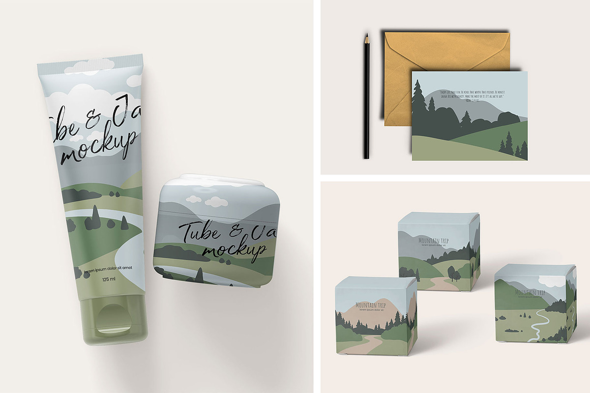 Mountain trip | landscape creator, a Decorative Illustration by LyubovZaytseva (Photo 11 of 16)