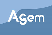 Agem Typeface, a Sans Serif Font by ItsReksita Pattern (Thumbnail 1 of 7)