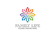 20 Logo Family Life Templates Bundle, a Branding & Logo Template by Friendesigns (Thumbnail 3 of 21)