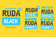 Ruda Two -50%, a Font by Rodrigo Typo (Thumbnail 3 of 7)