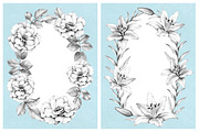 Wild flora. Drawings and patterns, a Pattern Graphic by Sundra (Thumbnail 10 of 12)