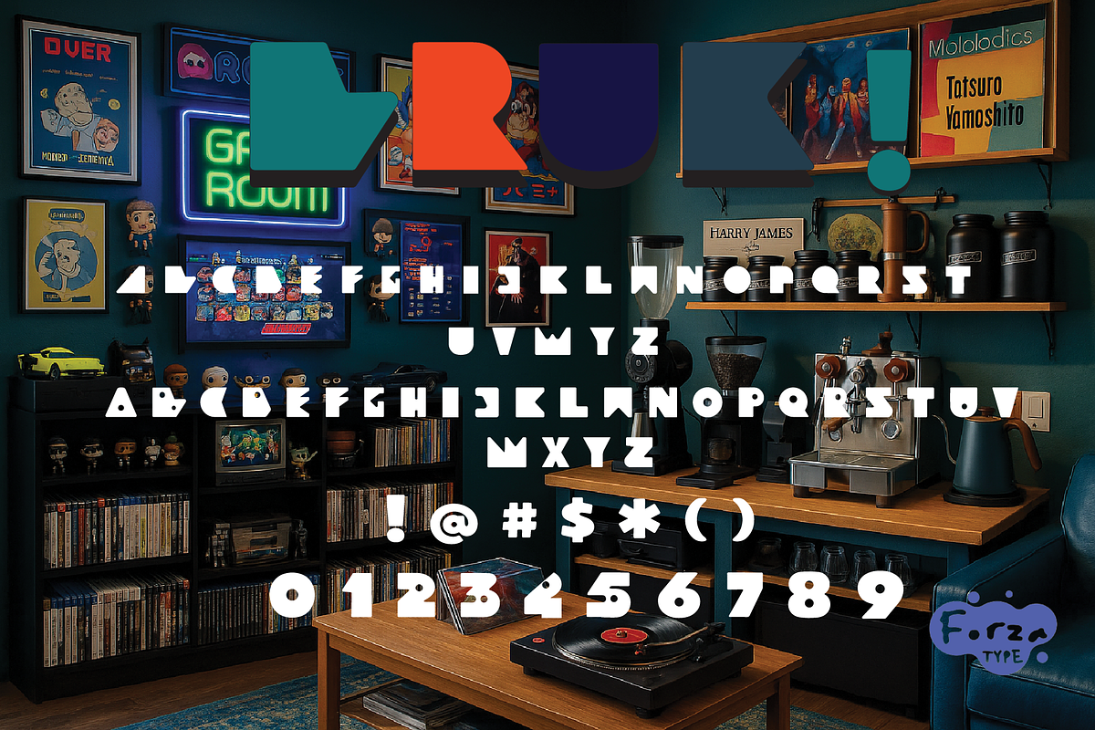 BrakBruk Font, a Handwritten Font by ForzaType (Photo 6 of 6)