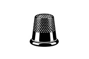 Tailor Sewing Thimble Tool Icon, an Icon by musafir_fashion (Thumbnail 5 of 10)