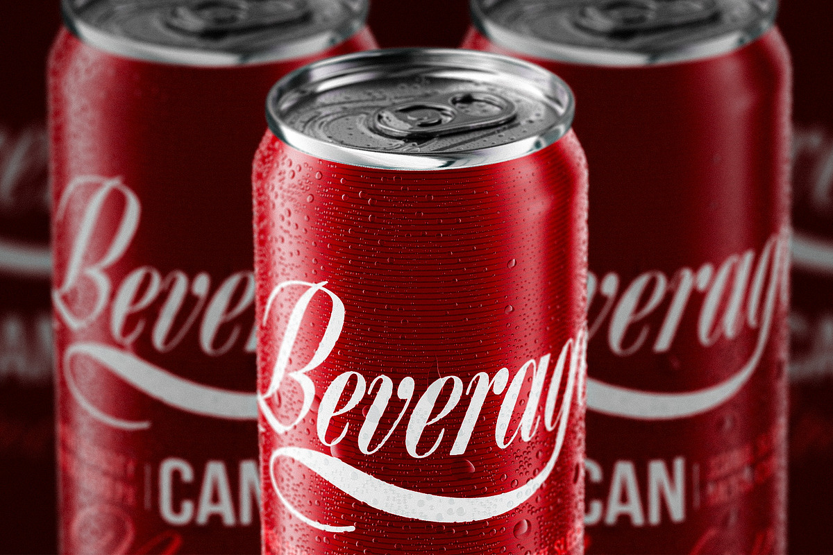 330ml Classic Can Mockup | ANIMATED, a Packaging Mockup by AY Mock-Ups (Photo 6 of 10)